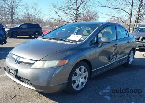 2008 Honda Civic Lx из США, поврежденный, VIN 2HGFA165X8H324128